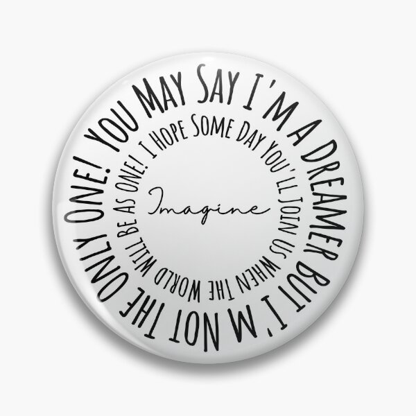 Item preview, IMAGINE (dark print) designed and sold by WeThinkOutLoud.