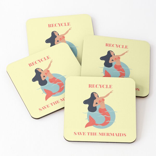 Item preview, Recycle, Save the Mermaids designed and sold by Printed-Goodies.
