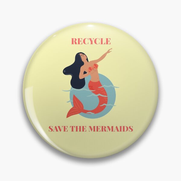 Item preview, Recycle, Save the Mermaids designed and sold by Printed-Goodies.