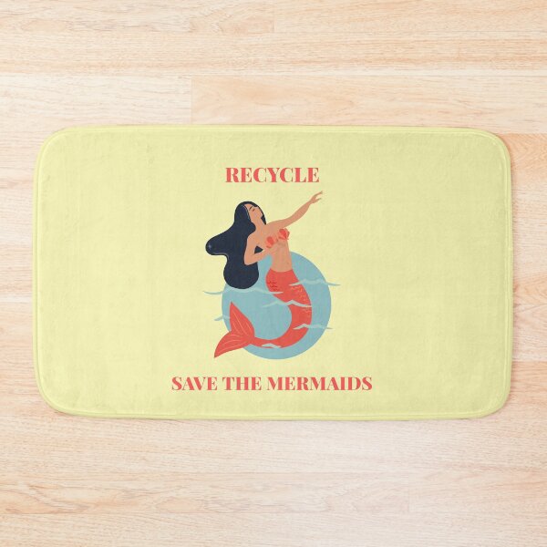 Item preview, Recycle, Save the Mermaids designed and sold by Printed-Goodies.