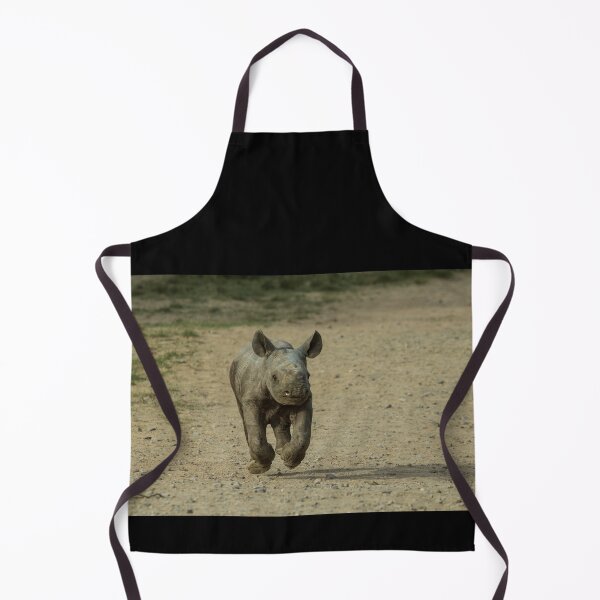 Item preview, Rhino calf running designed and sold by Conservation Art Emporium.