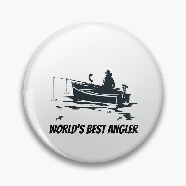 Item preview, WORLD'S BEST ANGLER designed and sold by MIKE'S PRINT ON DEMAND.