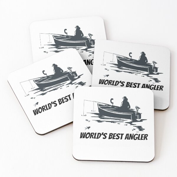 Item preview, WORLD'S BEST ANGLER designed and sold by MIKE'S PRINT ON DEMAND.