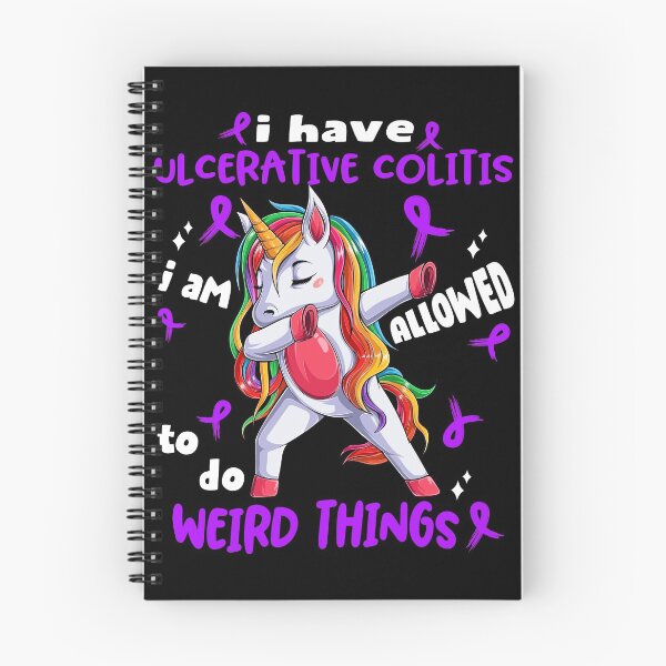 Item preview, Ulcerative Colitis Awareness Funny I have Ulcerative Colitis i'm allowed to do Weird Things! designed and sold by JanetShop809.