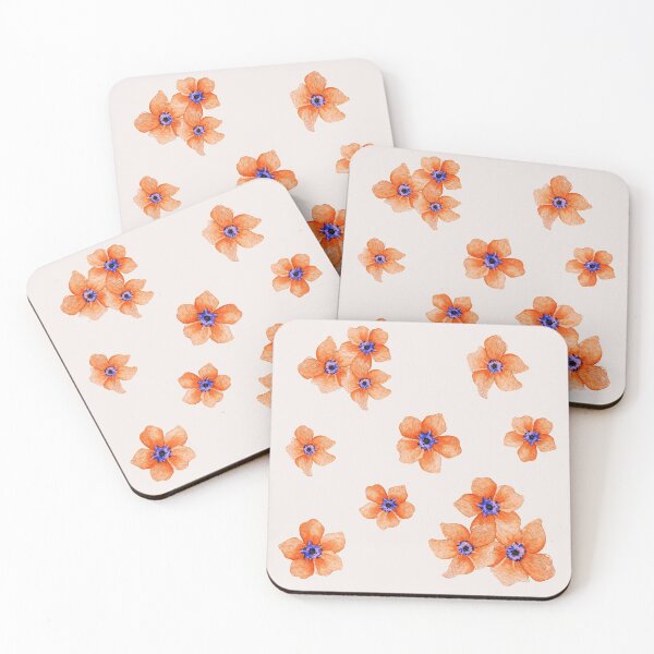 Item preview, Watercolor Little Flowers Orange Set Pack designed and sold by Pavnud.