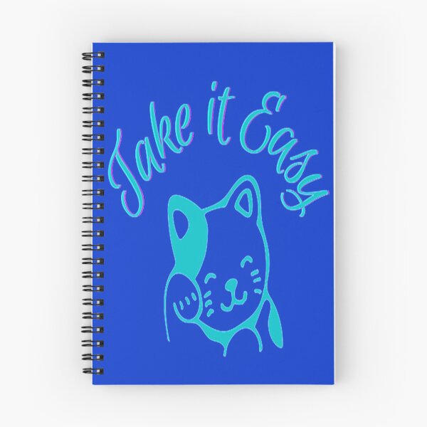 Artikelvorschau, Take It Easy, Wörter, Illustration Abstracto, Motivationszitate entworfen und verkauft von Adri Barnard.