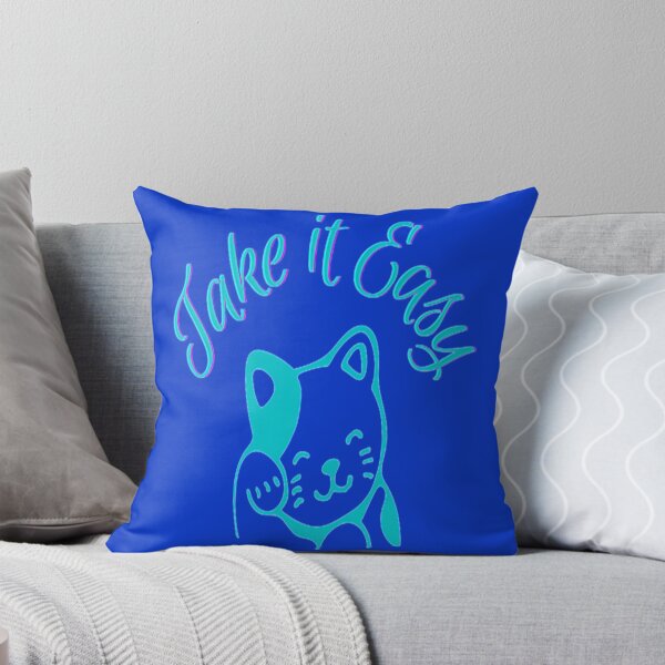 Artikelvorschau, Take It Easy, Wörter, Illustration Abstracto, Motivationszitate entworfen und verkauft von Adri Barnard.