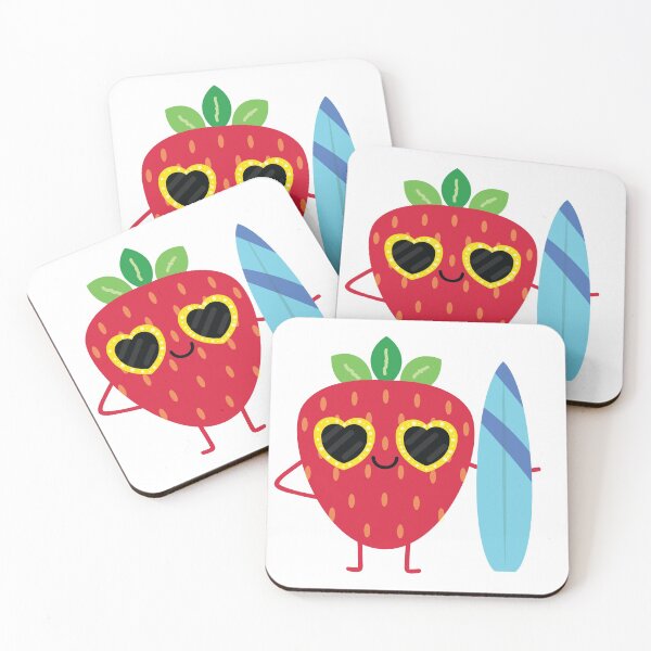 Item preview, Funny Hand-drawn Cute Strawberry designed and sold by BeyoBug.