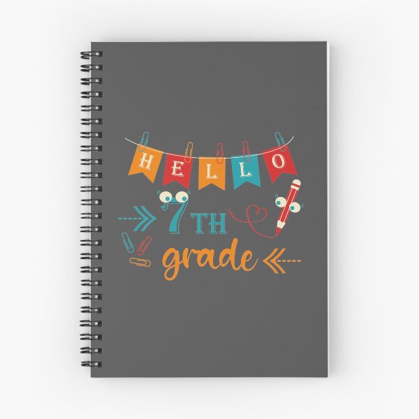 Item preview, Hello seventh grade Hello 7th grade designed and sold by CutieBlue.