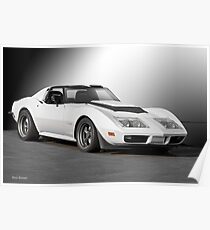 Chevrolet C3 Competition Corvette Poster