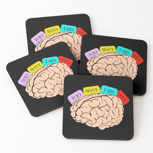 Item preview, #ADHD - My Brain Has Too Many Tabs Open, Attention Deficit Hyperactive Disorder designed and sold by MJDezigns.