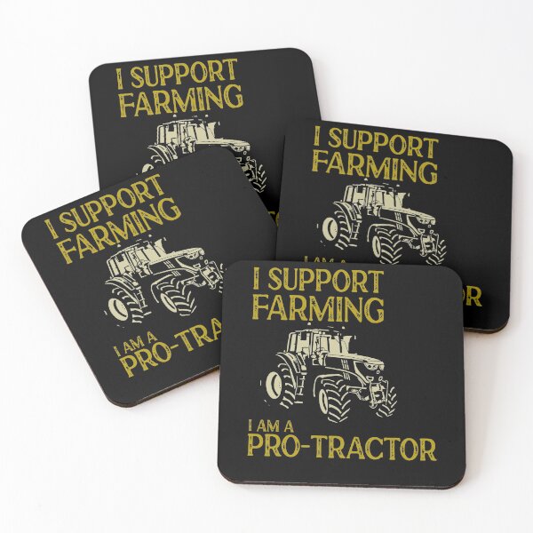 Item preview, I Support Farming I'm a Pro-Tractor designed and sold by manzee.