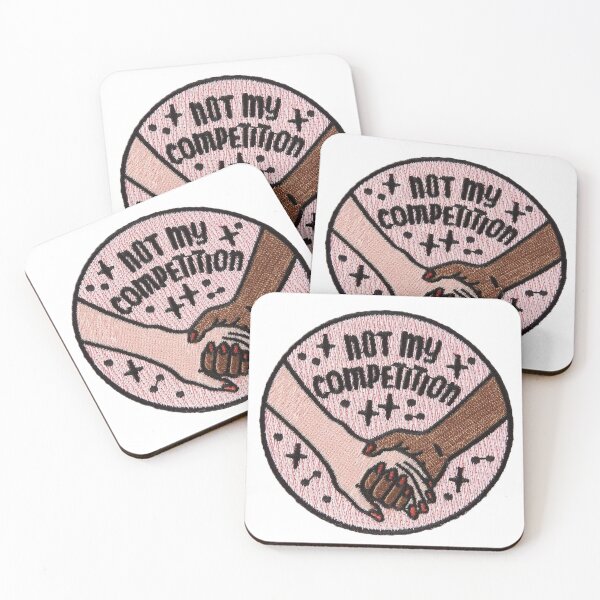 Item preview, Not My Competition Sticker designed and sold by designolo.