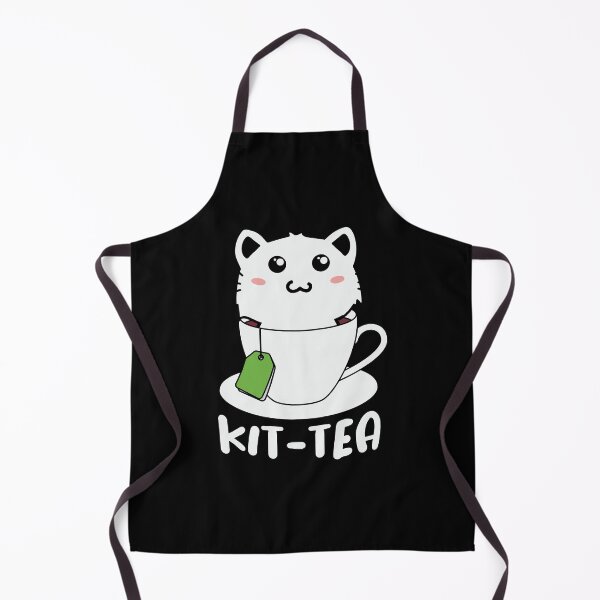 Item preview, Kit-Tea Cat Cup Funny Illustration designed and sold by Pexilus.