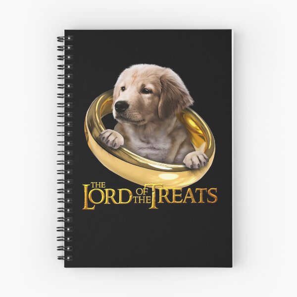 Item preview, Lord of the Treats - Funny Golden Retriever Puppy designed and sold by BrainlabStudios.