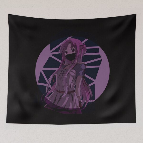 Item preview, Cute anime girl - Ninja mask - Covid purple designed and sold by DuPois92.
