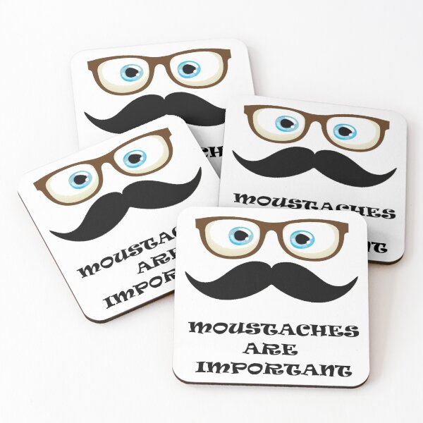 Item preview, Moustaches are important! designed and sold by IVEKDESIGN.