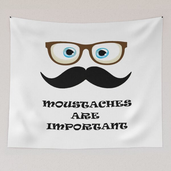 Item preview, Moustaches are important! designed and sold by IVEKDESIGN.