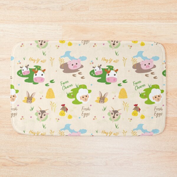 Item preview, Farm Animal faces designed and sold by Melissa Dekker.