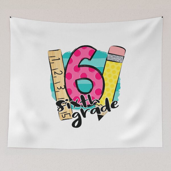 Item preview, Sixth Grade Ruler Pencil designed and sold by WaveOcean123.