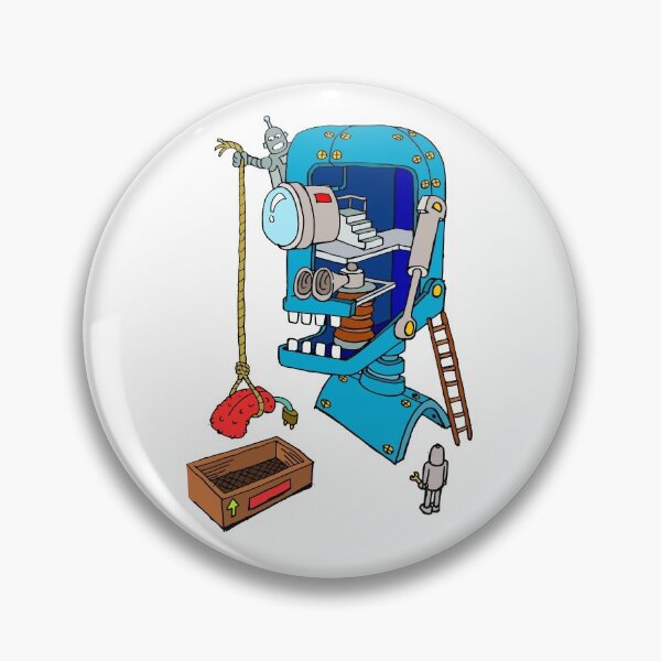 Item preview, Robots building a Robot Head designed and sold by Tony Milsom.