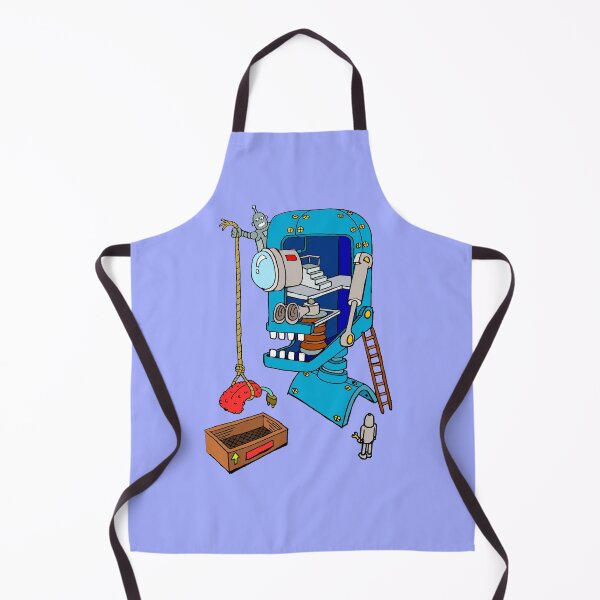 Item preview, Robots construyendo una cabeza de robot designed and sold by Tony Milsom.