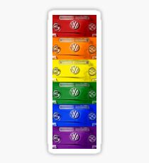 VW Rainbow Sticker