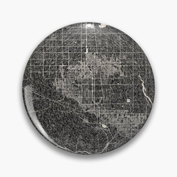 Item preview, Palmdale map California Ink lines 2 designed and sold by InkMaps.