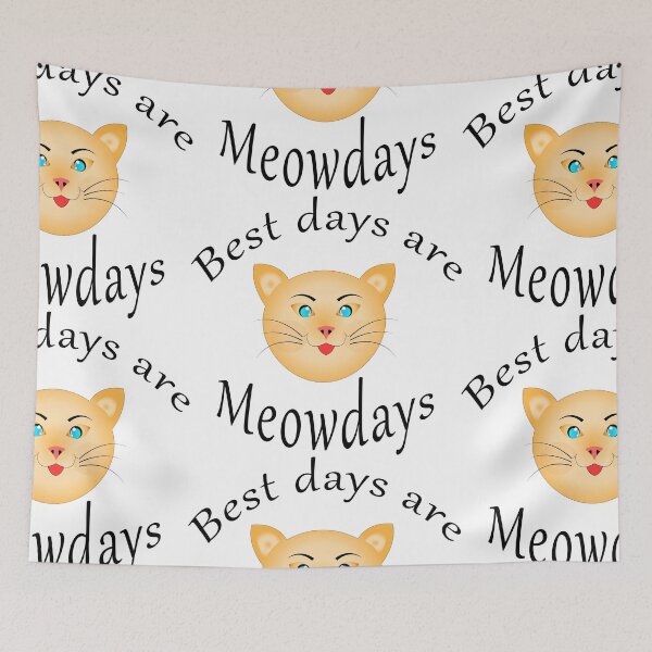 Item preview, best days are meowdays designed and sold by DKR-design.