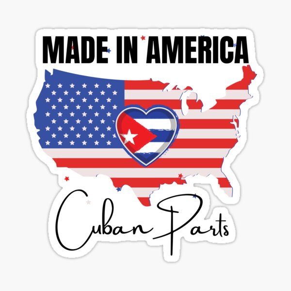 Item preview, American Raised With Cuban Roots designed and sold by i-longmanshop.