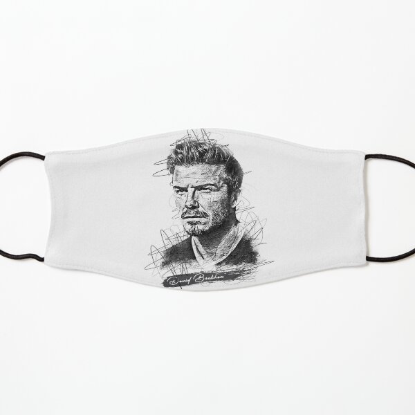 David Beckham Abstract Sketch Art, David Beckham Kids Mask