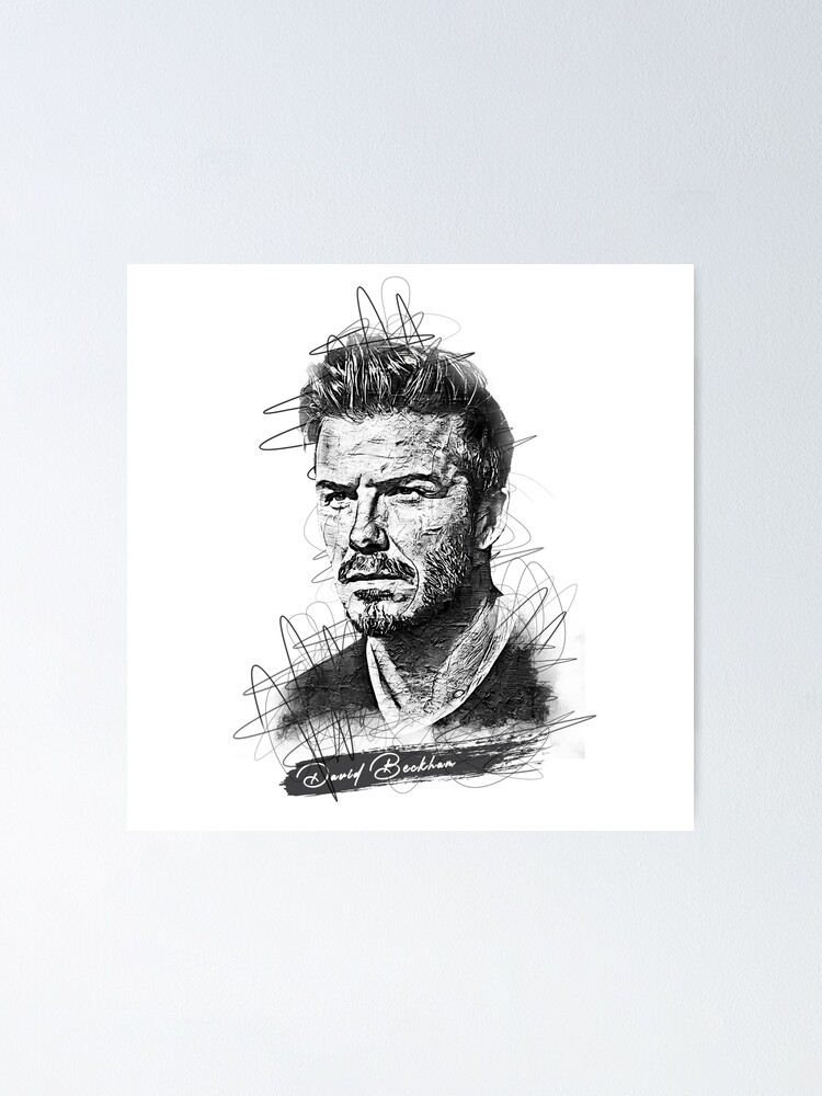 Portrait of David Beckham by aljackson on Stars Portraits