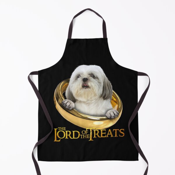 Item preview, Lord of the Treats - Funny white Shih Tzu puppy designed and sold by BrainlabStudios.