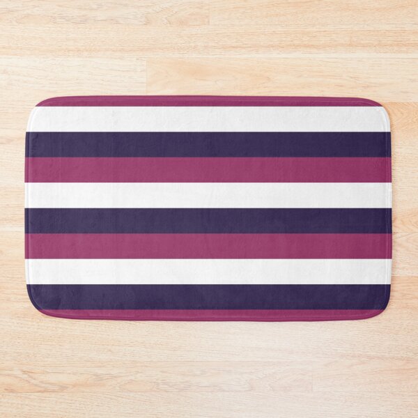 Item preview, 3 Large MAROON, NAVY BLUE and WHITE Horizontal STRIPES designed and sold by RachelMacht.