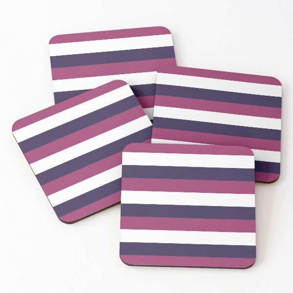 Item preview, 3 Large MAROON, NAVY BLUE and WHITE Horizontal STRIPES designed and sold by RachelMacht.