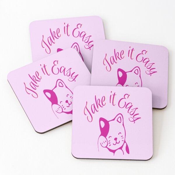 Item preview,  Take It Easy, NR 2, Words, Illustration Abstracto, Motivational Quotes designed and sold by Adri Barnard.