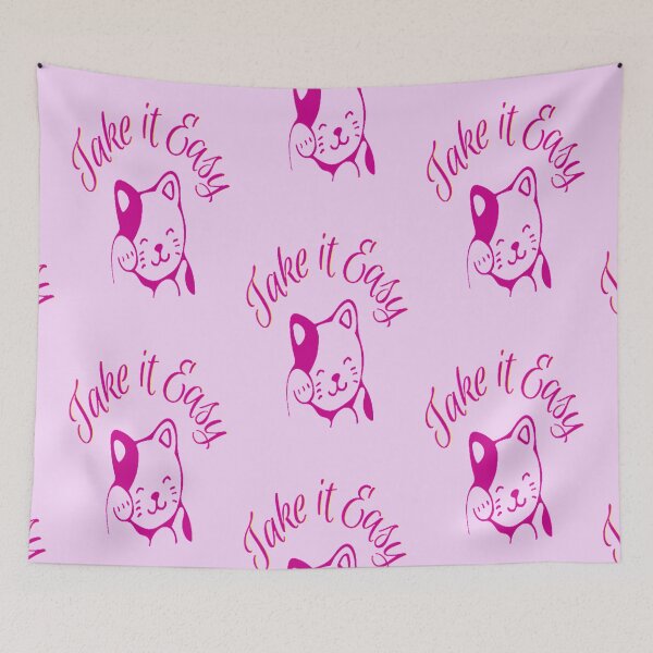 Item preview,  Take It Easy, NR 2, Words, Illustration Abstracto, Motivational Quotes designed and sold by Adri Barnard.