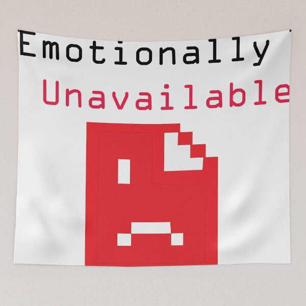 Item preview, emotionally unavailable designed and sold by WAISLYV.