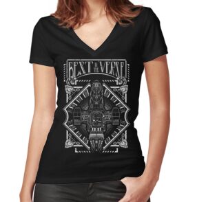 Fitted V-Neck T-Shirt