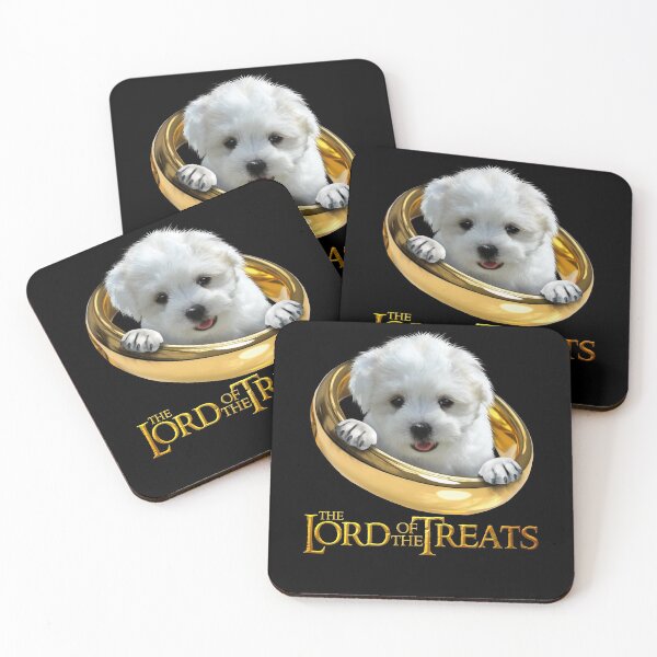 Item preview, Lord of the Treats - Funny white Maltese puppy designed and sold by BrainlabStudios.