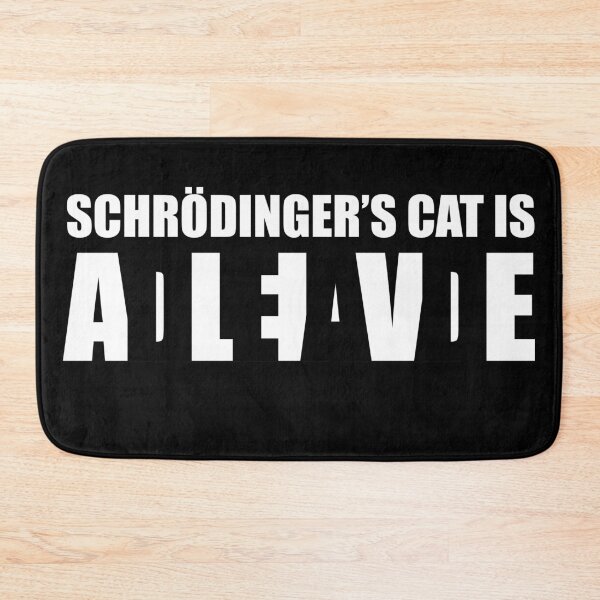 Aperçu de l'œuvre Le chat de Schrodinger est MORT/VIVANT créée et vendue par T-paw.