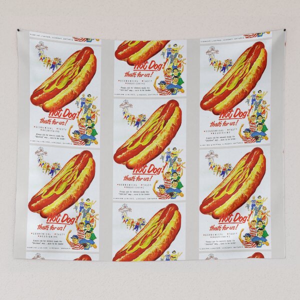 Item preview, Vintage Best Hot Dog  designed and sold by food-nostalgia.