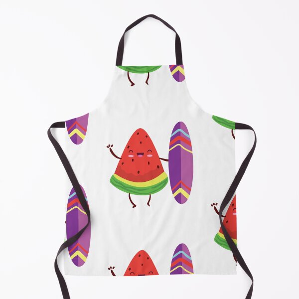 Item preview, Funny Watermelon Slice with surf board designed and sold by BeyoBug.