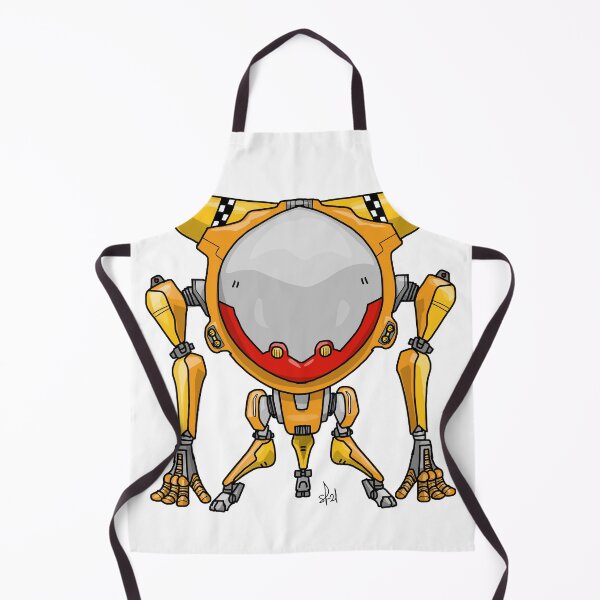 Item preview, Generic mecha design (orange) designed and sold by Pittstop.
