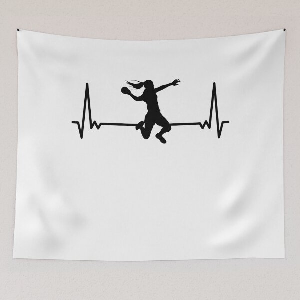 Item preview, Heartbeat Female Handball designed and sold by dreshirts.