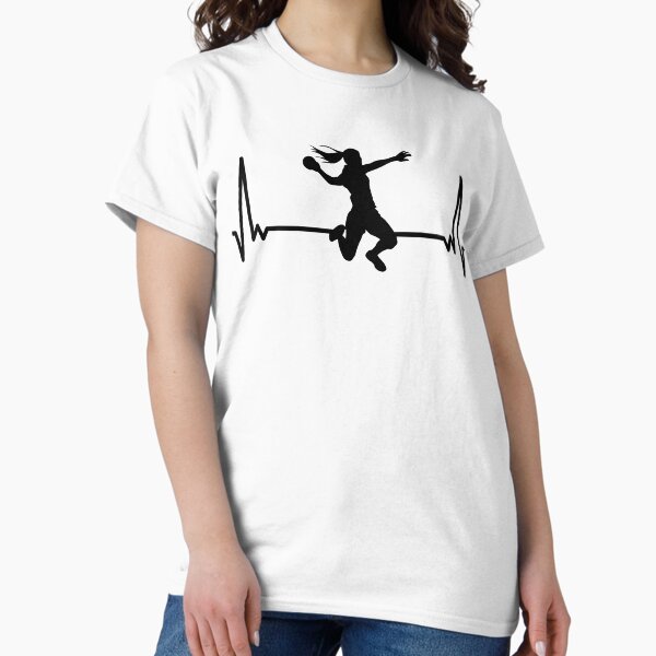 Item preview, Heartbeat Female Handball designed and sold by dreshirts.