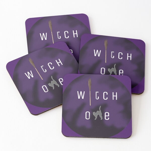 Item preview, Witch one Funny lettering - witch Haloween designed and sold by kikidu21.