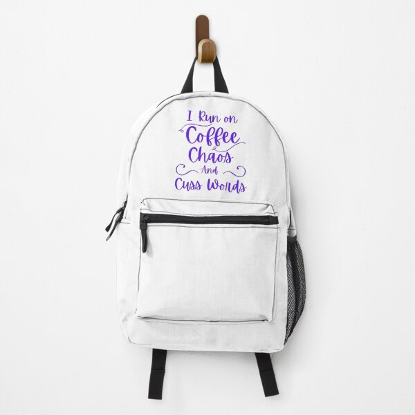 Item preview, I Run on Coffee, Chaos and Cuss Words designed and sold by Hoffman-Design.