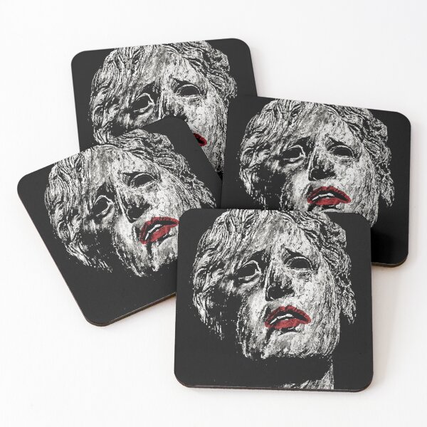 Item preview, Creepy Head Sculpture Artwork designed and sold by DFLC Prints.
