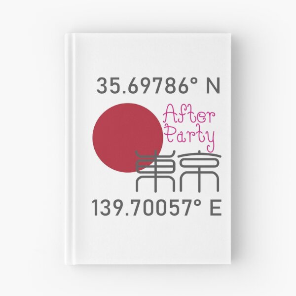 Item preview, Tokyo After Party GPS Coordinates designed and sold by bunbun369.